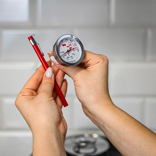 Θερμόμετρο με διπλή κλίμακα (30°C έως 100°C) / (50°C έως 300°C) 13,0cm - 5