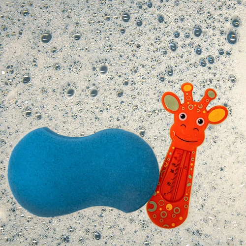 Θερμόμετρο μπάνιου πλαστικό (+15°C έως +45°C) 16 cm μίξ - 8