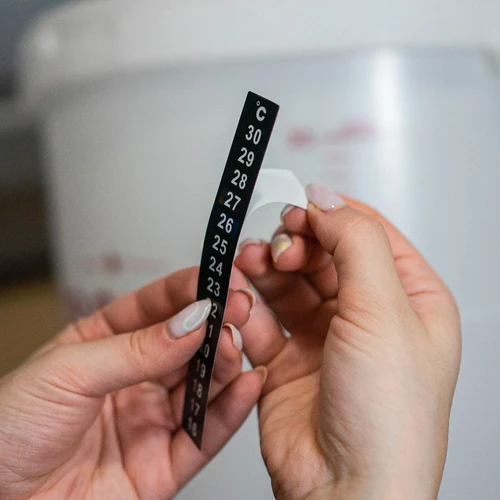 Θερμόμετρο υγρών κρυστάλλων (+16°C έως +30°C) 13cm - 4