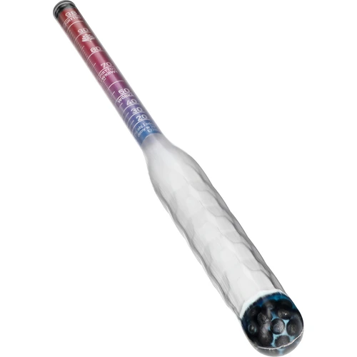 Άθραυστο αλκοολόμετρο με δοκιμαστικό σωλήνα, εύρος μέτρησης 20–98% - 2