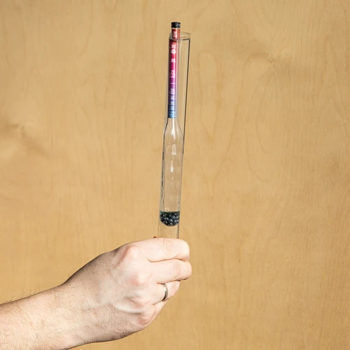 Άθραυστο αλκοολόμετρο με δοκιμαστικό σωλήνα, εύρος μέτρησης 20–98% - 4