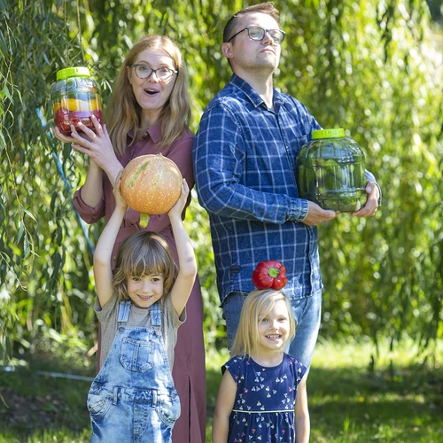 Άθραυστο, πολυλειτουργικό βάζο, 10 L - 3