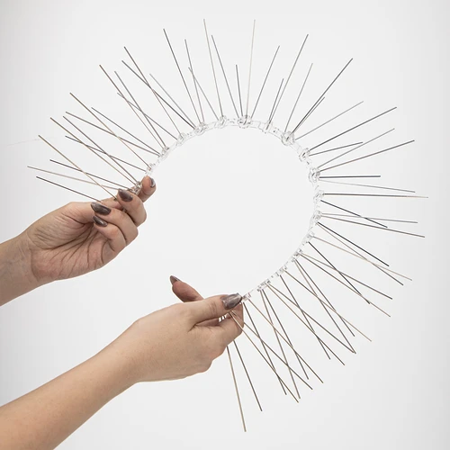 Ακίδες για πουλιά, σε πλαστική λωρίδα, 10 τεμ. - 6