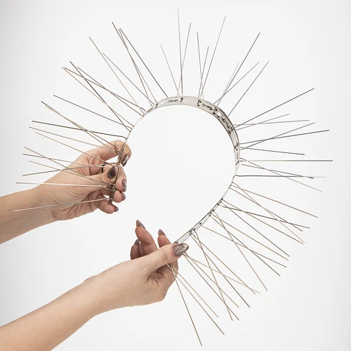 Ακίδες για πτηνά, σε μεταλλική λωρίδα, 10 τεμ. - 6