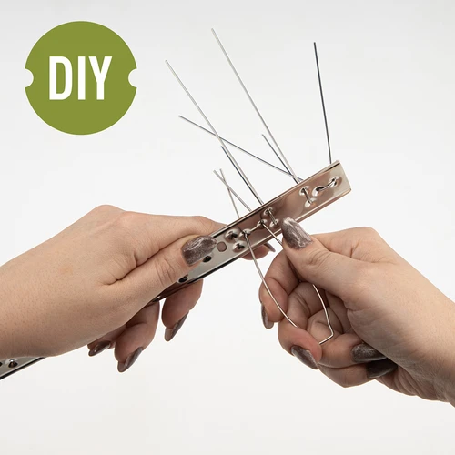 Ακίδες για πτηνά, σε μεταλλική λωρίδα, 10 τεμ. - 5