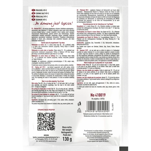 Άλας ωρίμανσης Vit-C - 130 g - 2