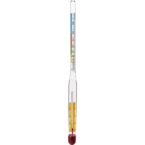 Αλκοολόμετρο με θερμόμετρο - 2