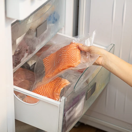 Ανάγλυφες σακούλες για συσκευαστή κενού  15x20 cm, 50 τεμ. - 13