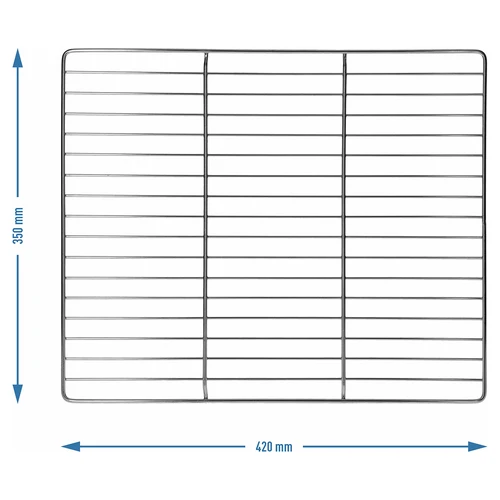 Ανοξείδωτη σχάρα για ξύλινο/κοντραπλακέ καπνιστήριο dragON 330339, 330341, 330340, 330360 - 4