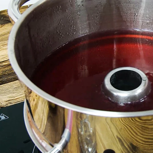 Ανοξείδωτος ατμοχυμωτής με ατμομάγειρα  5 L - 16