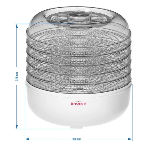 Αποξηραντής για μανιτάρια, φρούτα, λαχανικά και βότανα 125 W - 9