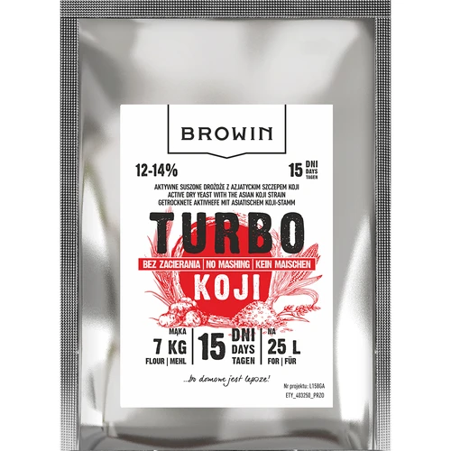 Αποστακτικές ζύμες Turbo Koji, 50 g (χωρίς σακχαροποίηση!)