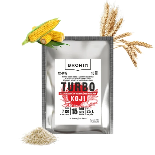 Αποστακτικές ζύμες Turbo Koji, 50 g (χωρίς σακχαροποίηση!) - 4