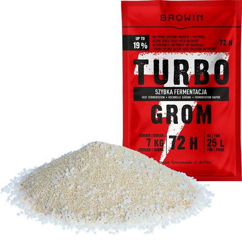 Αποστακτική μαγιά Turbo Grom 72h - 3