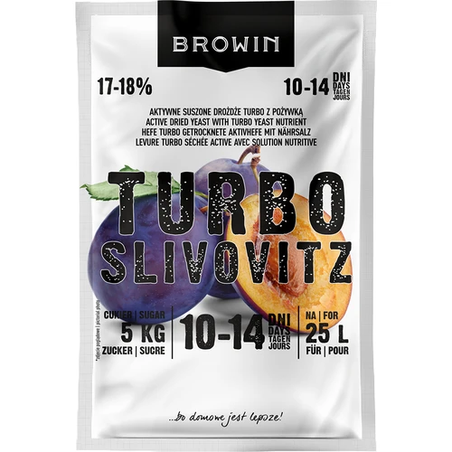 Αποστακτική μαγιά Turbo Slivovitz