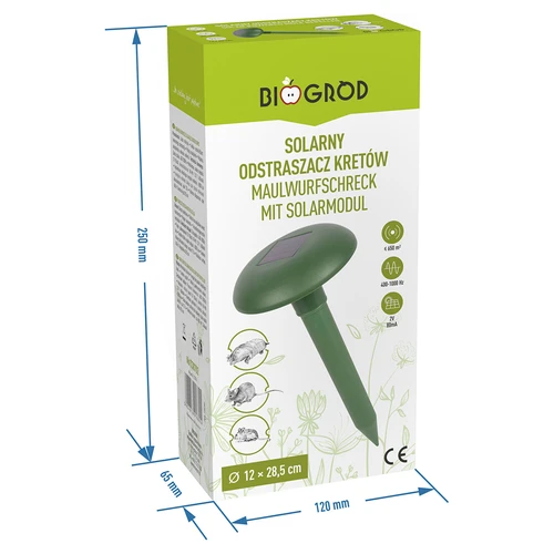 Απωθητική συσκευή για τυφλοπόντικες με ηλιακή τροφοδοσία - 8
