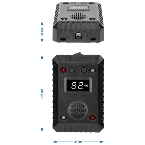Απωθητικό για κουνάβια και τρωκτικά για αυτοκίνητα και χώρους (υπερήχοι + LED) - 13