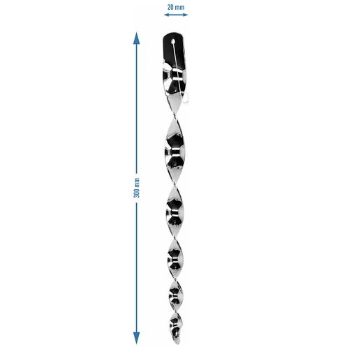 Απωθητικό πτηνών – ανακλαστικές σπείρες σε ασημί χρώμα, 6 τεμάχια - 4