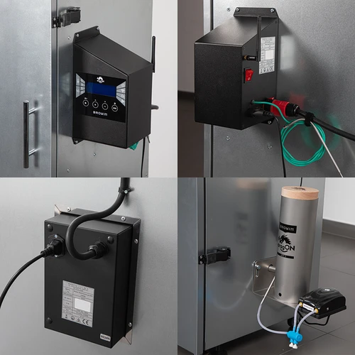 Ατσάλινο καπνιστήριο dragON 220 L, IQ – με ελεγκτή Wi-Fi - 5