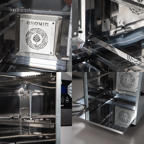 Ατσάλινο καπνιστήριο dragON 220 L, IQ – με ελεγκτή Wi-Fi - 6