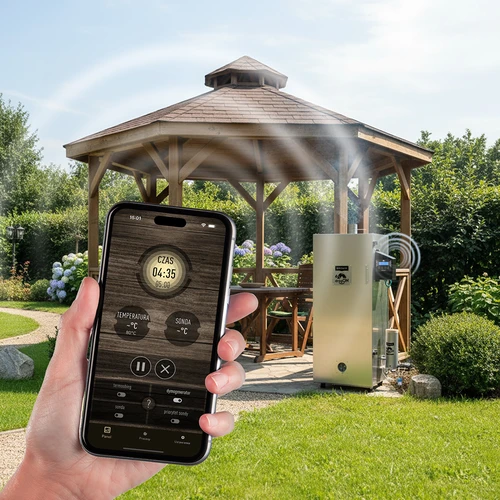 Ατσάλινο καπνιστήριο dragON 220 L, IQ – με ελεγκτή Wi-Fi - 12