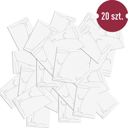 Αυτοκόλλητες ετικέτες 60 x 90 mm για μπουκάλια, λικέρ, αλκοολούχα ποτά, βότκα - 20 τεμ. - 4