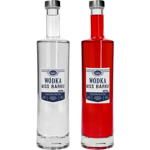 Αυτοκόλλητες ετικέτες 60x90 mm για μπουκάλια, βότκα, λευκές, 20 τεμ. - 6