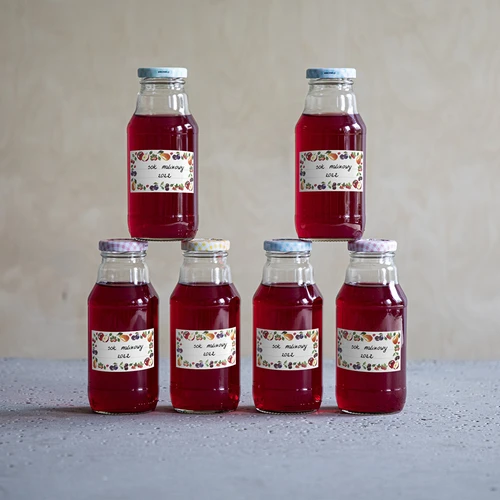 Αυτοκόλλητες ετικέτες σχέδιο Φρούτα 85/45 mm - 20 τεμ. - 7