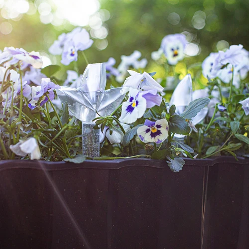 Αυτοποτιστήρι για φυτά – διάφανο φύλλο με κεραμική ακίδα, 120 ml - 11