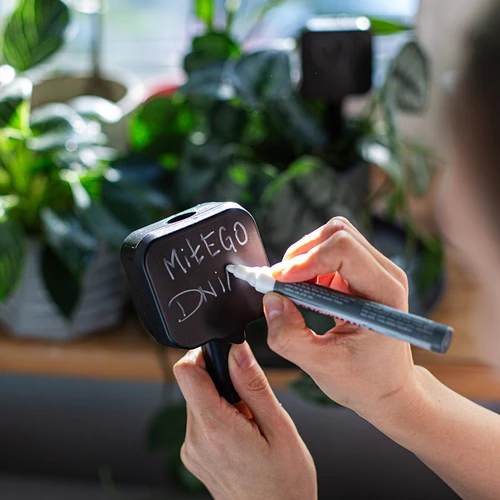 Αυτοποτιστήρι για φυτά – μαύρη πινακίδα με κεραμική ακίδα, 200 ml - 8