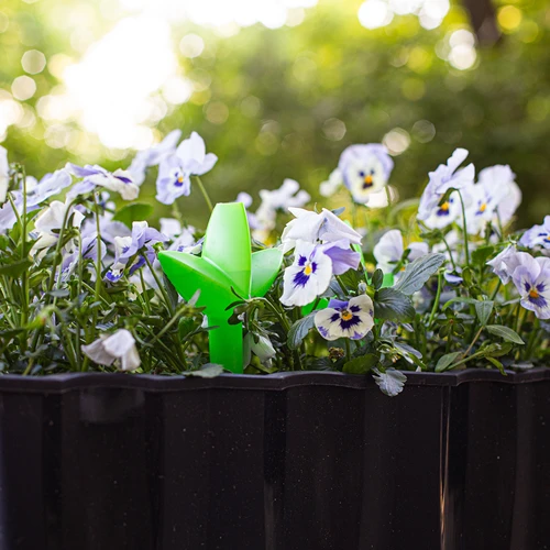 Αυτοποτιστήρι για φυτά – πράσινο φύλλο με κεραμική αιχμή, 120 ml - 9