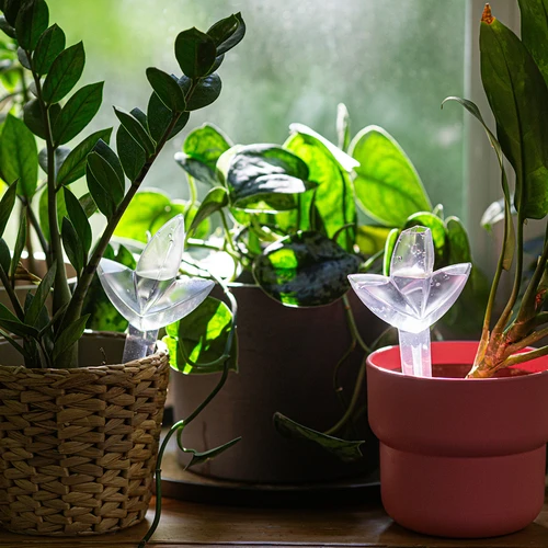 Αυτοποτιστής για φυτά – διαφανές φύλλο, 120 ml - 9