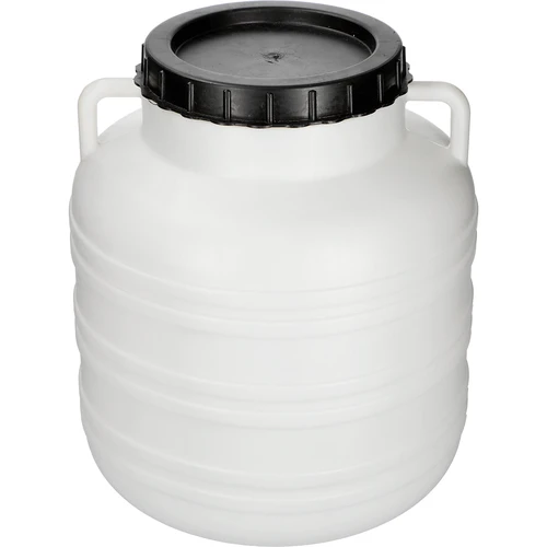 Βαρέλι για τουρσί 30 L - λευκό, με χειρολαβές