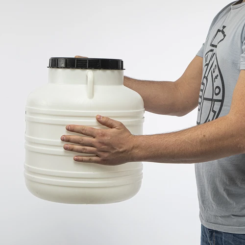 Βαρέλι για τουρσί 30 L - λευκό, με χειρολαβές - 9