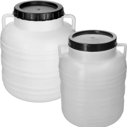Βαρέλι για τουρσί 30 L - λευκό, με χειρολαβές - 2