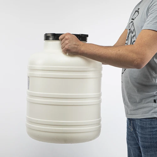 Βαρέλι Ζύμωσης 60 L - λευκό, με χειρολαβές - 9