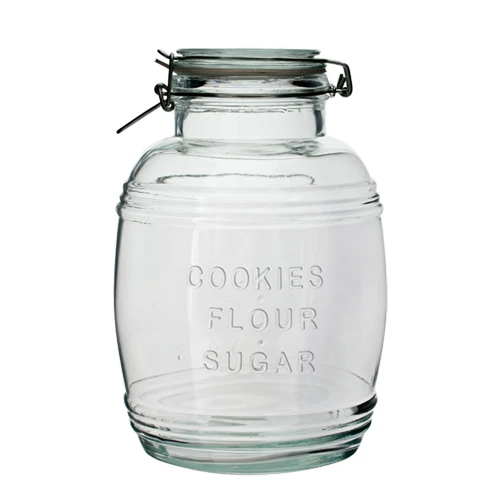 Βαρελοειδές βάζο "OLD" 3L με μηχανικό κλείσιμο - 2