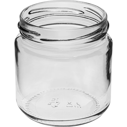 Βάζα 212 ml Φ66/4 με μπορντό καπάκια - 6 τεμ. - 4