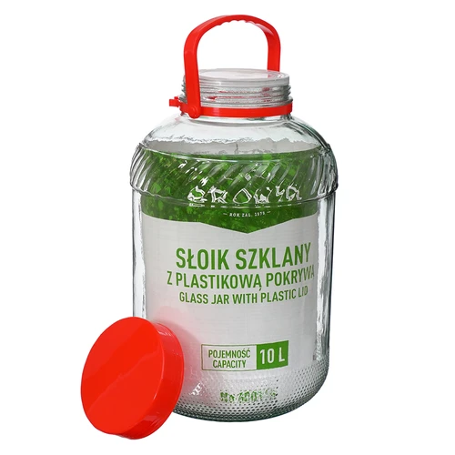 Βάζο 10 L με πλαστικό καπάκι - 5