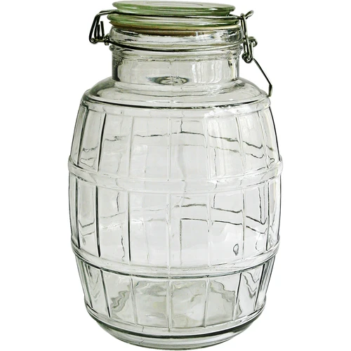 Βάζο 2,1 L βαρελοειδές με κλιπ