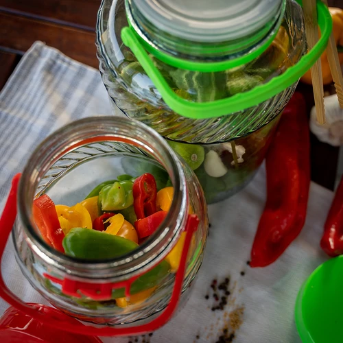 Βάζο 3 L με πλαστικό καπάκι - 8