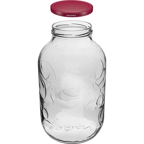 Βάζο 5 L με χρωματιστό βιδωτό καπάκι fi 100 - 2