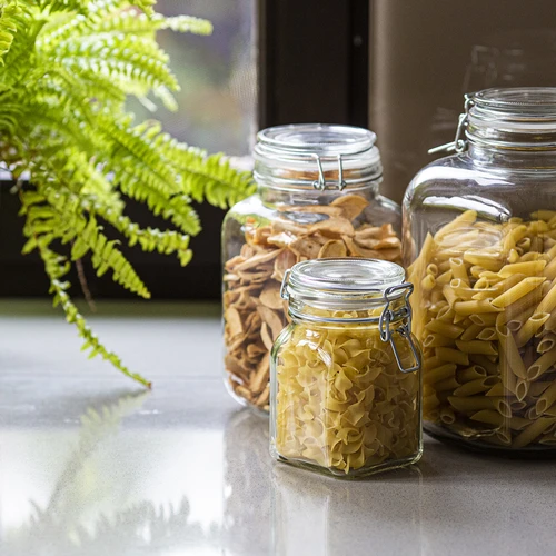 Βάζο Comfort 750 ml, τετράγωνο, με αεροστεγές κλείσιμο - 5