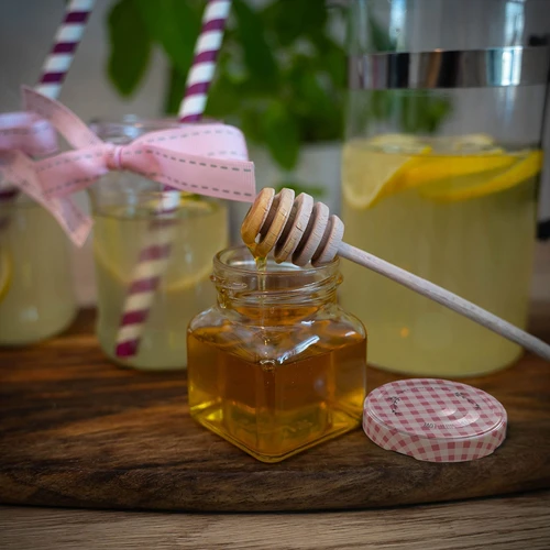 Βάζο TO 120 ml Τέσσερις γωνίες fi 53 με καπάκι - 6 τεμ. - 8