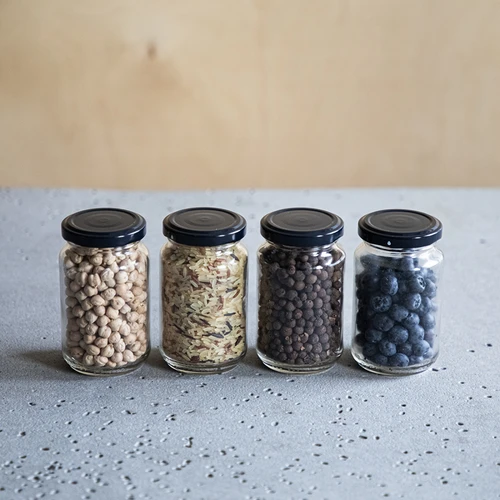 Βάζο TO 190ml με χρωματιστό καπάκι φ 53 - 8 τεμ. - 11