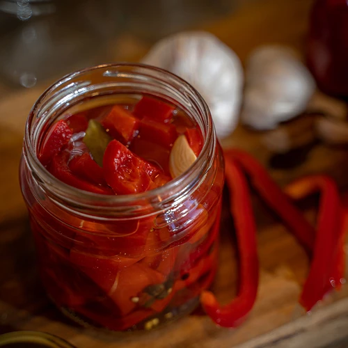 Βάζο TO 500 ml με χρυσό βιδωτό καπάκι fi82/6 - 6 τεμ. - 7