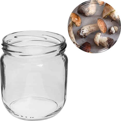 Βάζο TO Gurken 425 ml με χρωματιστό καπάκι Φ 82/6 - 6 τεμ. - 8