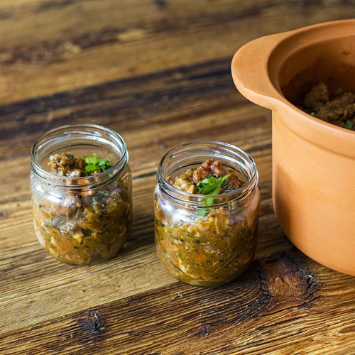 Βάζο TO Gurken 425 ml με χρωματιστό καπάκι Φ 82/6 - 6 τεμ. - 11