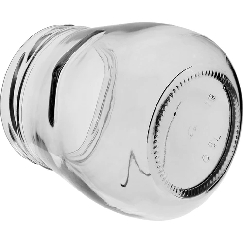 Βάζο twist-off 500 ml "Ανεστραμμένος Αμφορέας" με χρωματιστό καπάκι fi 82/6, 6 τεμ. - 8