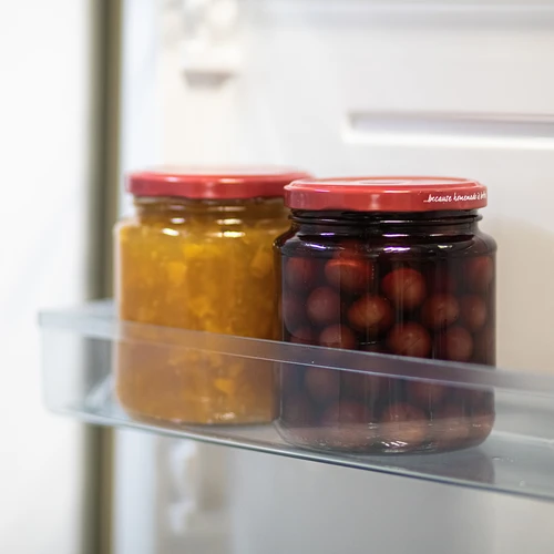 Βάζο twist-off, grubasek 580ml με μπορντό καπάκι fi82/6, 6 τεμ. - 9